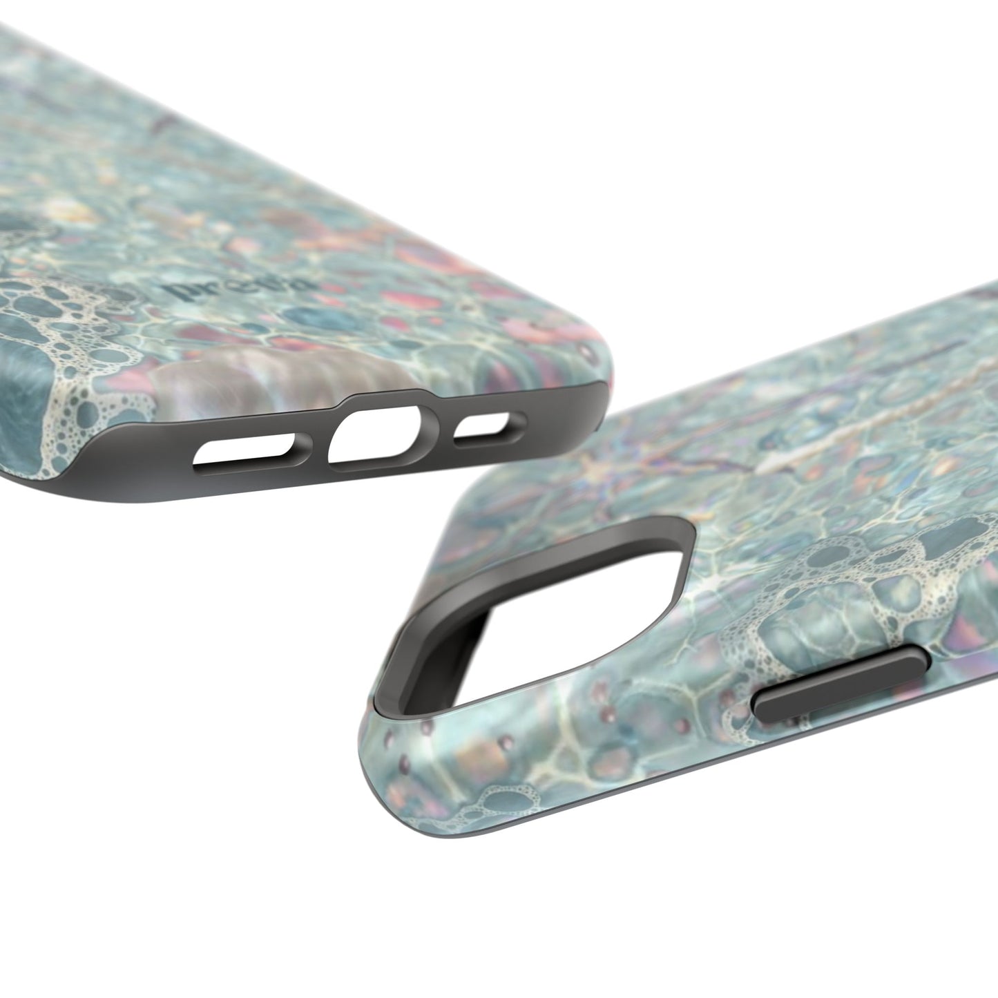 Marbled Seafoam Phone Case