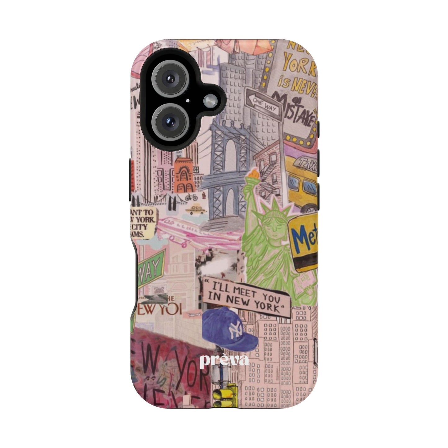 New York Collage Phone Case