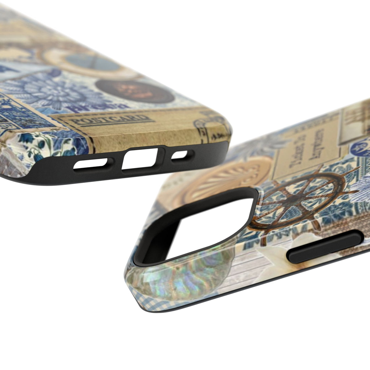 Neutral Travel Collage Phone Case