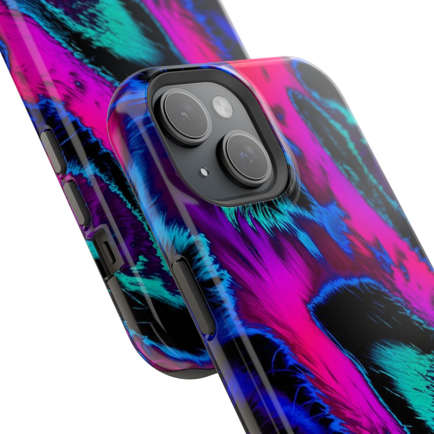 Neon Swirl Phone Case