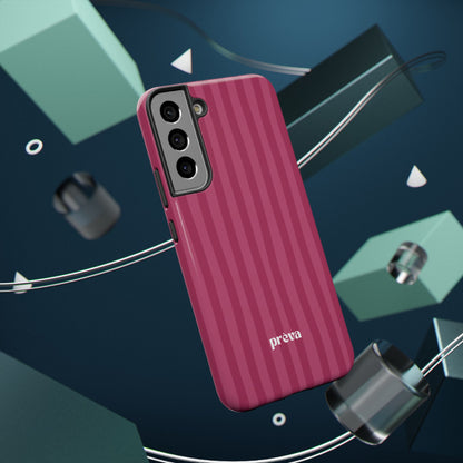 Magenta Stripes Phone Case