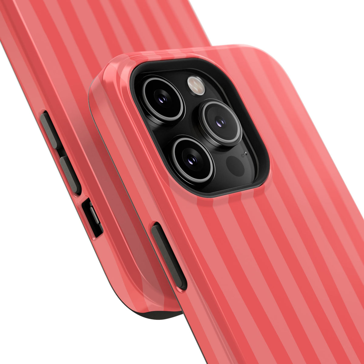 Coral Stipes Phone Case