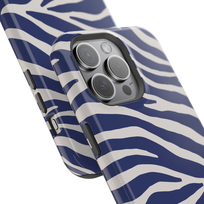 Blue Zebra Phone Case