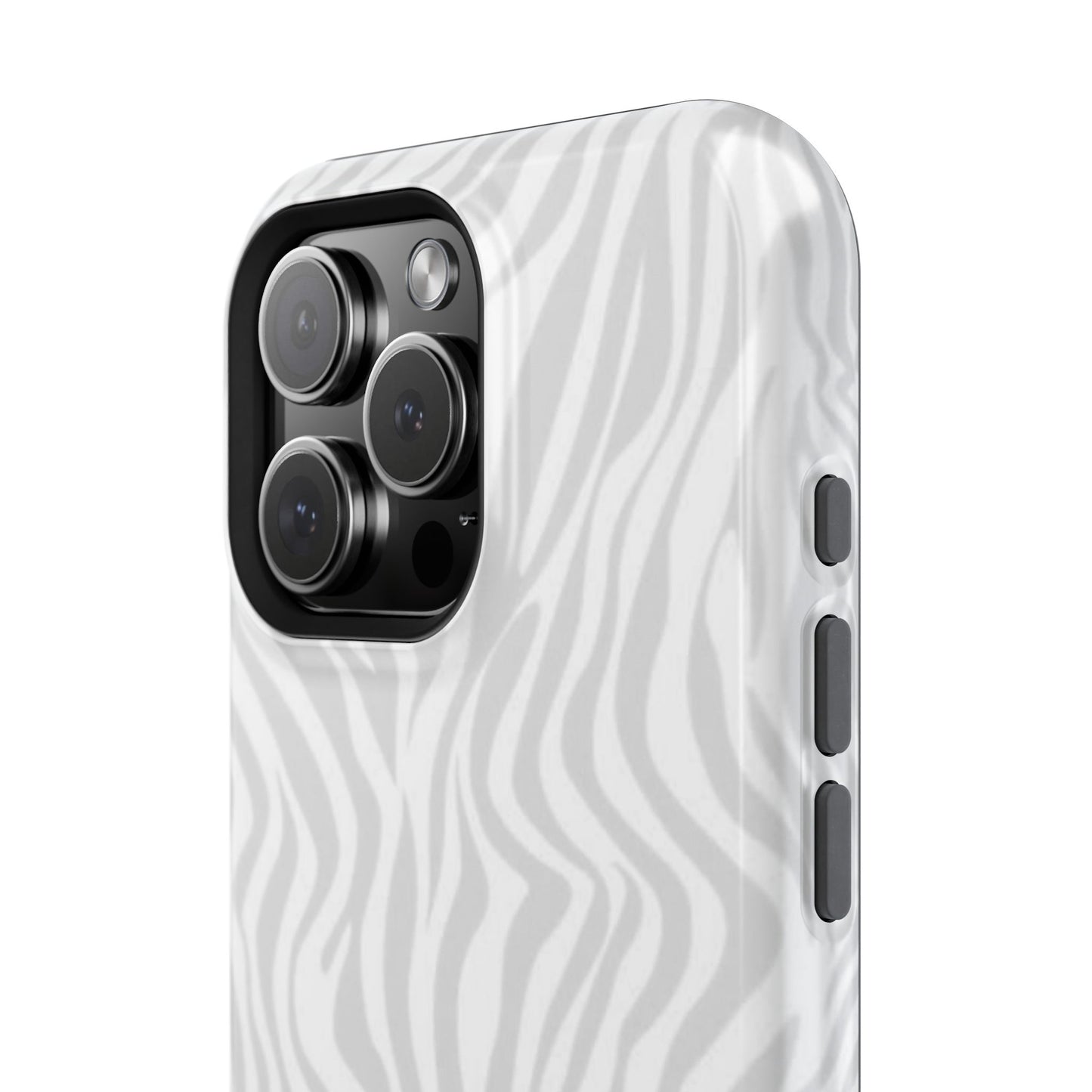 Zebra White Wave Phone Case