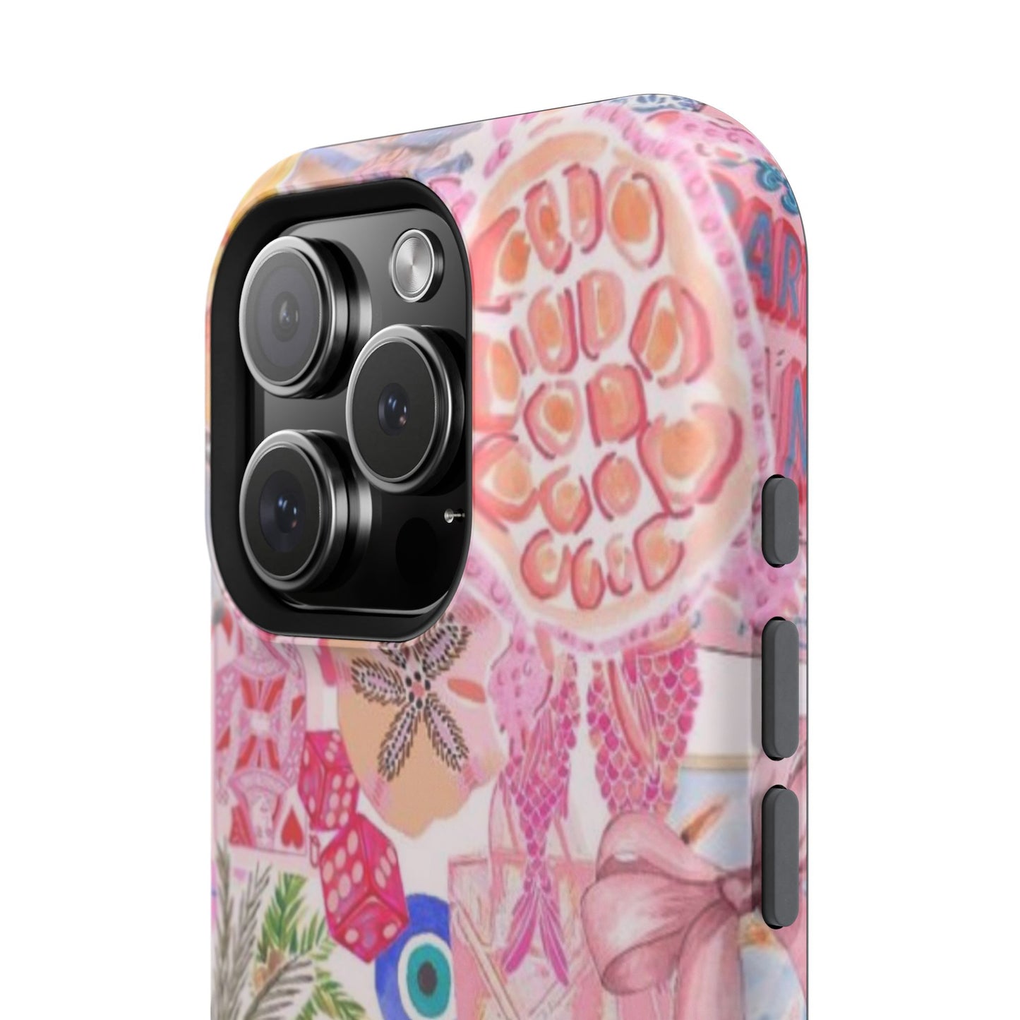 Pink Tropical Collage Phone Case