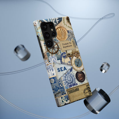 Neutral Travel Collage Phone Case