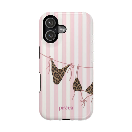 Leopard bikini Phone Case