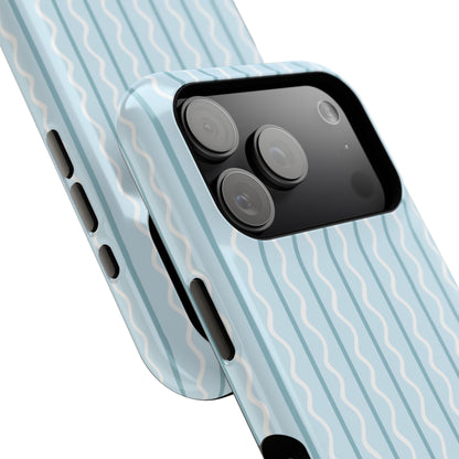 Blue Island Stripes Phone Case