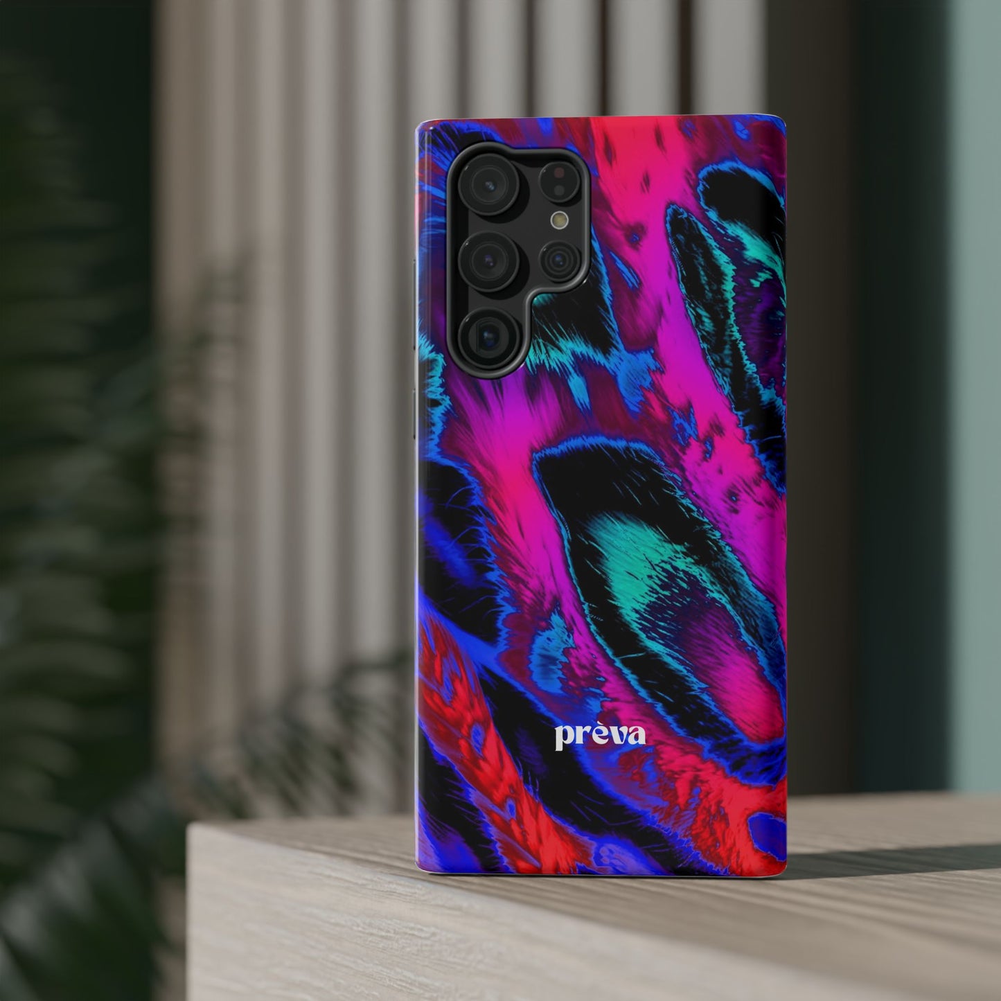 Neon Swirl Phone Case