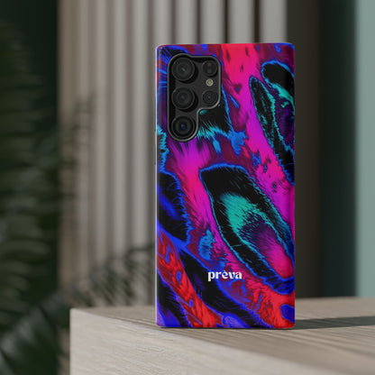 Neon Swirl Phone Case