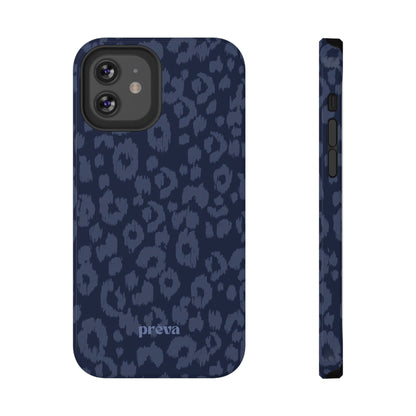 Navy Leopard  Phone Case
