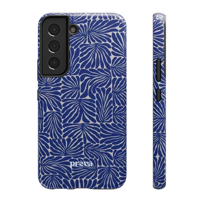 Blue Abstract Greek Phone Case