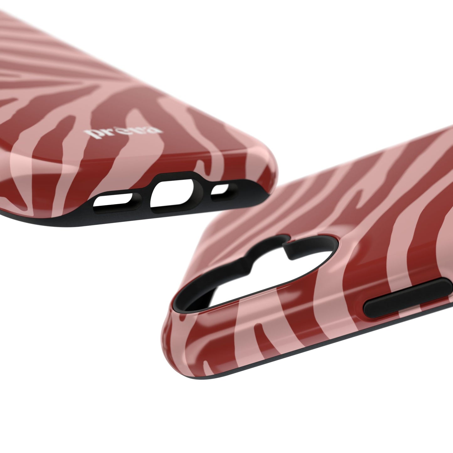 Red Zebra Phone Case
