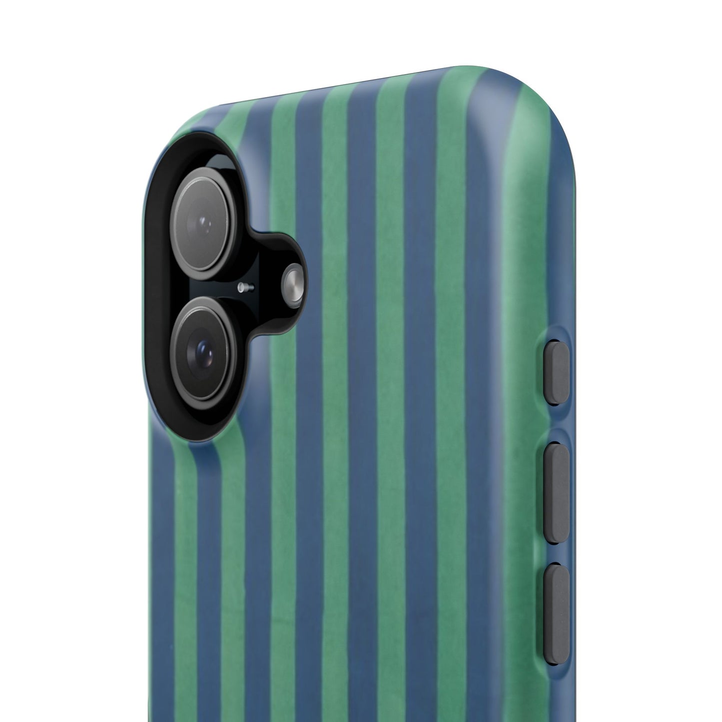 Green & Blue Stripes Phone Case