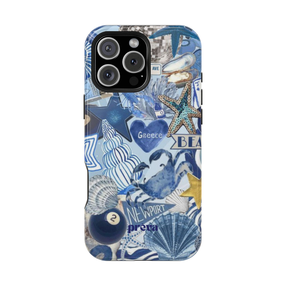 Coastal Collage Phone Case