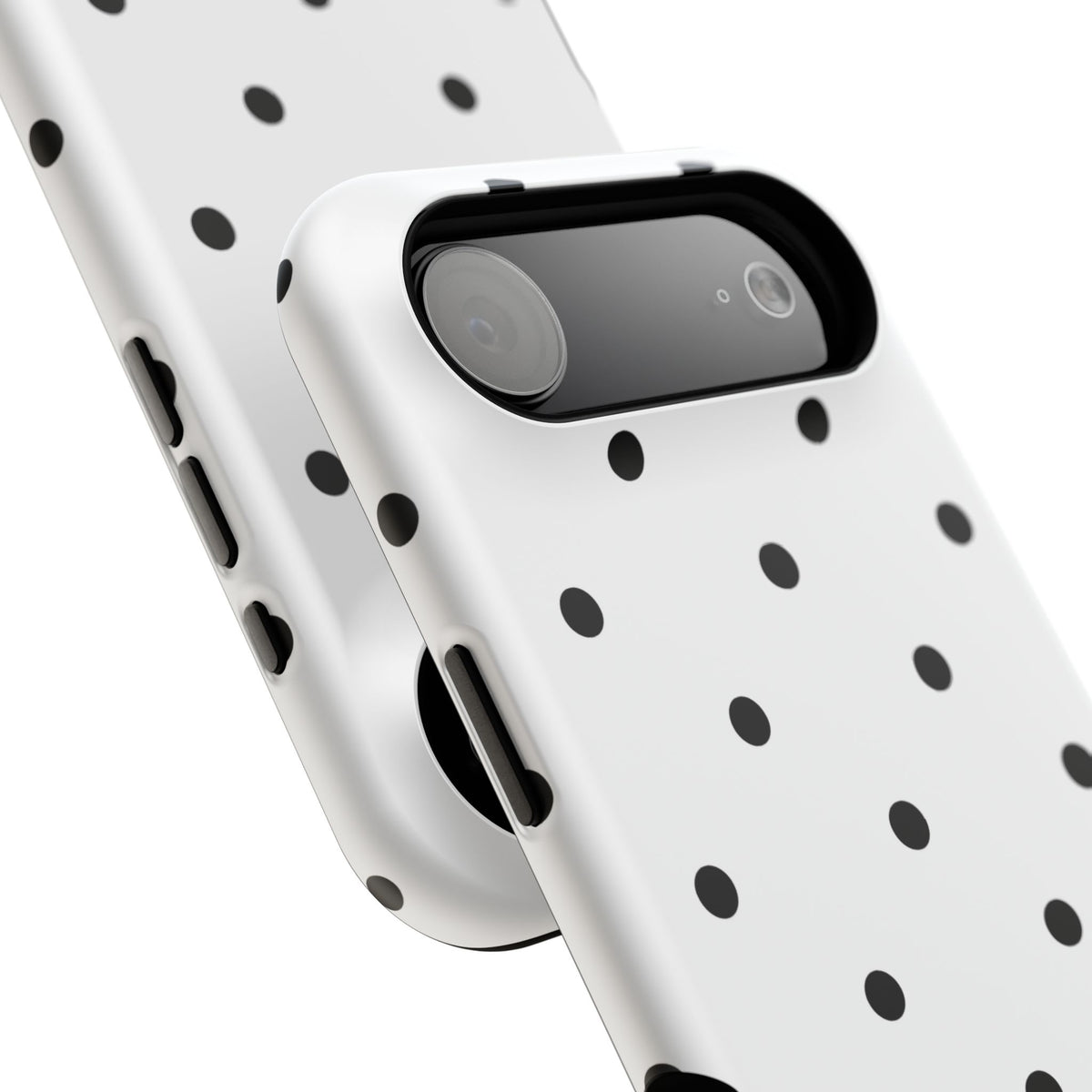 B&W polka dots Phone Case