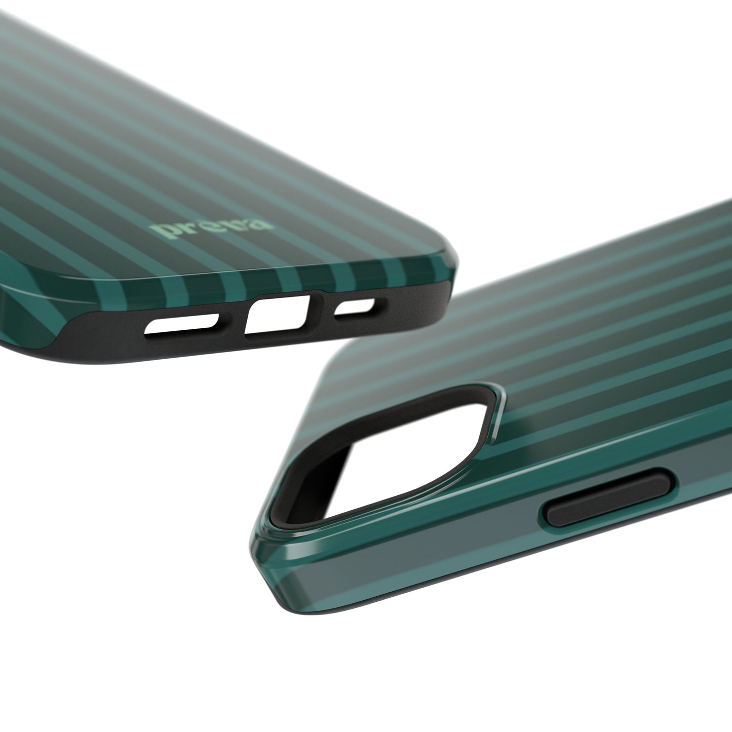 Striped Green Phone Case