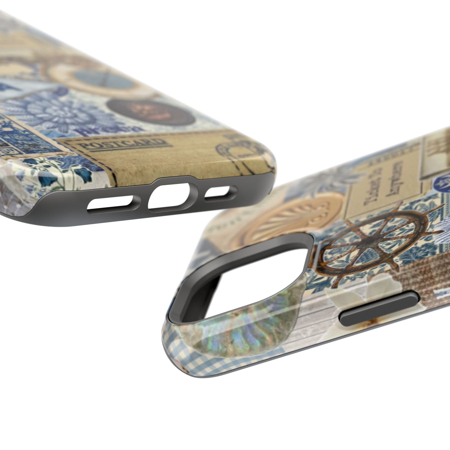 Neutral Travel Collage Phone Case