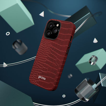 Red Croc Phone Case