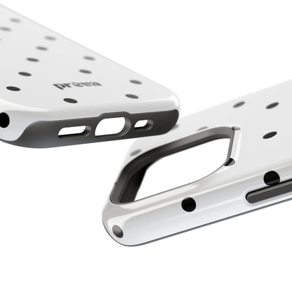 B&W polka dots Phone Case