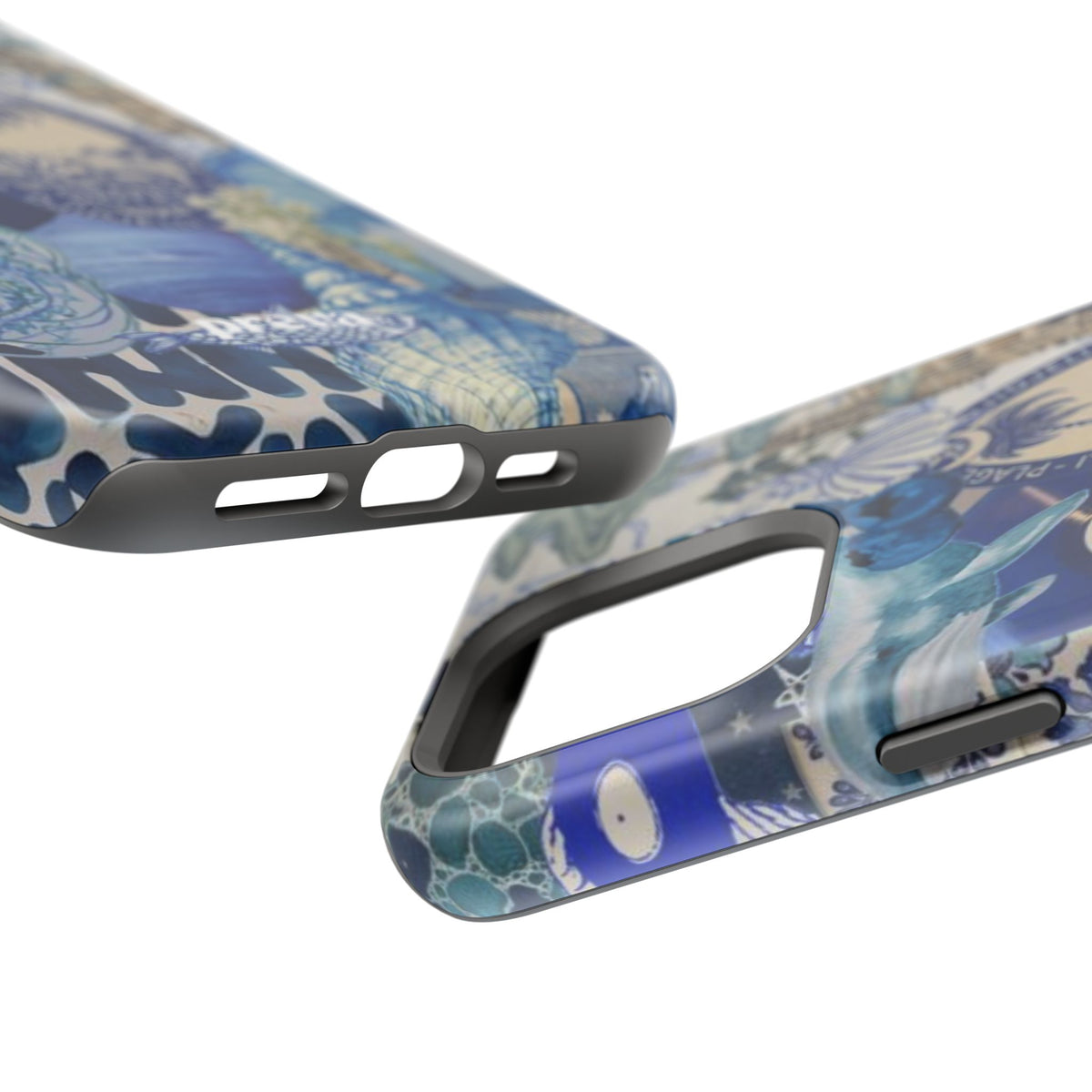 Blue Night Collage Phone Case