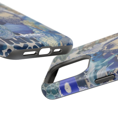 Blue Night Collage Phone Case