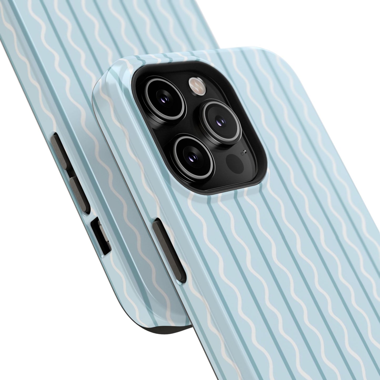 Blue Island Stripes Phone Case