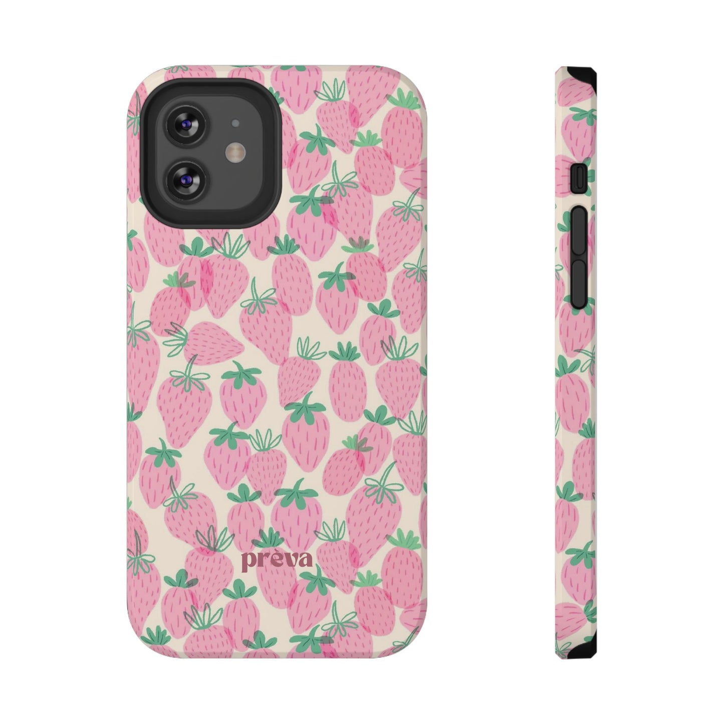 Pink Strawberry Phone Case