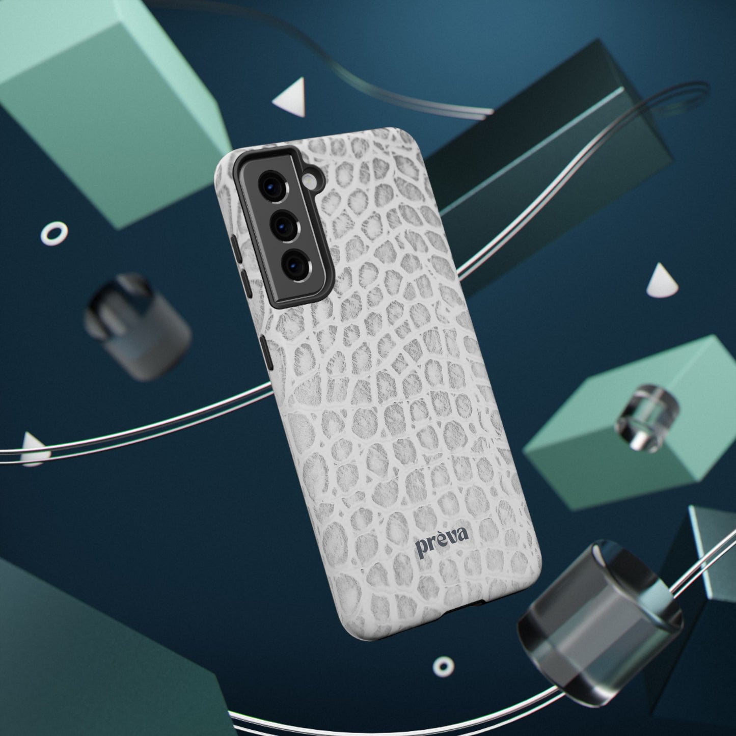 White Snake Phone Case