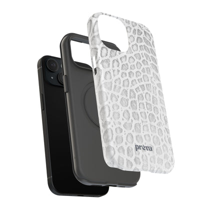 White Snake Phone Case