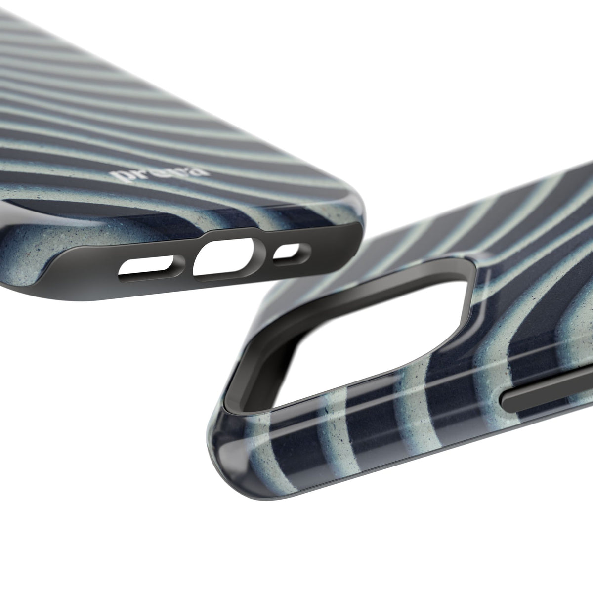 Navy Waves Phone Case