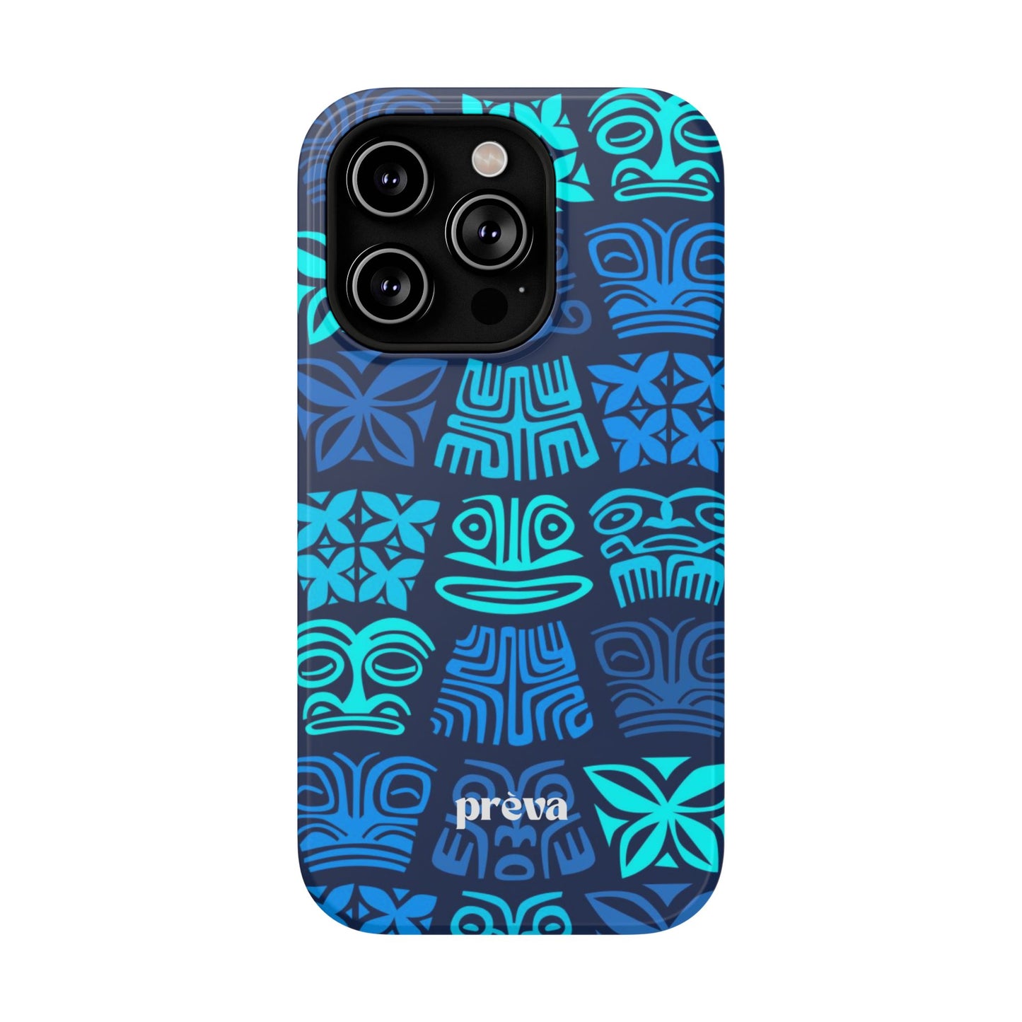 Blue Tiki Phone Case