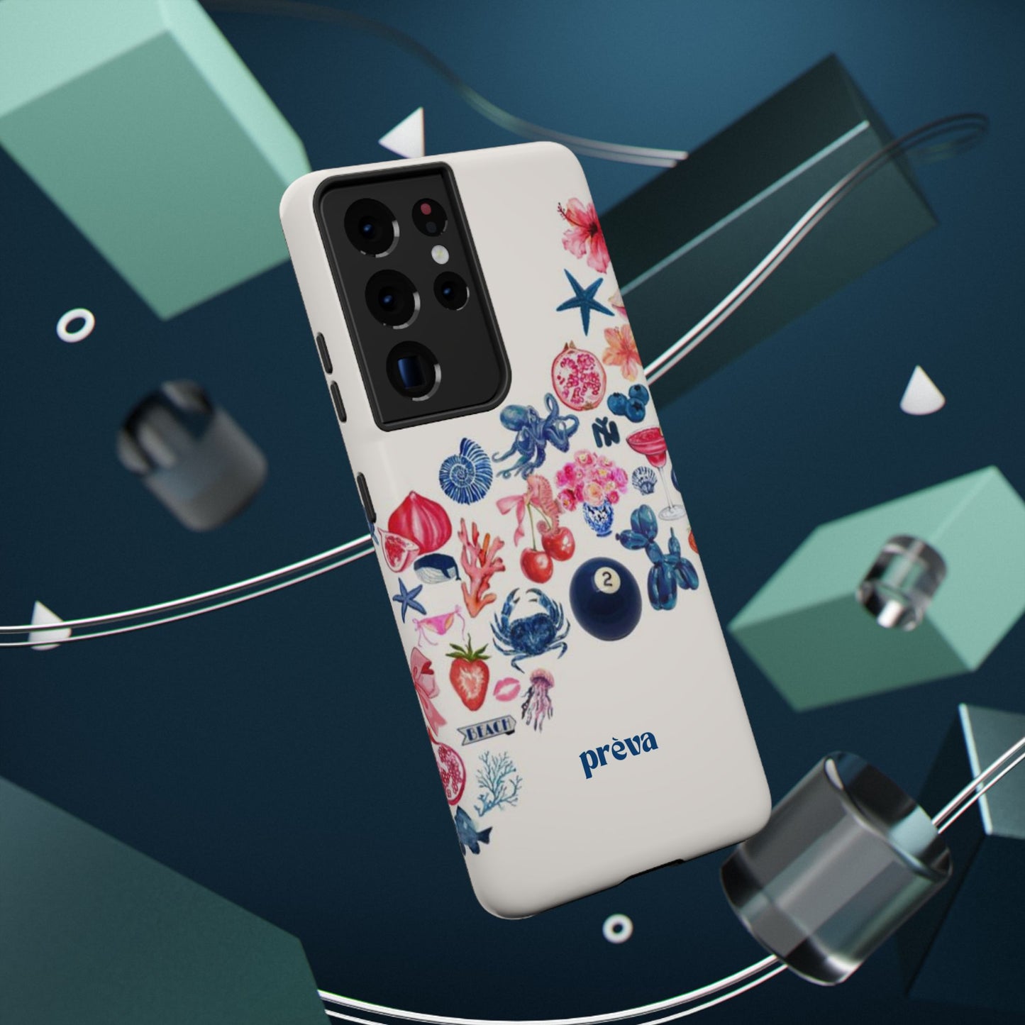 Collage Wave Phone Case