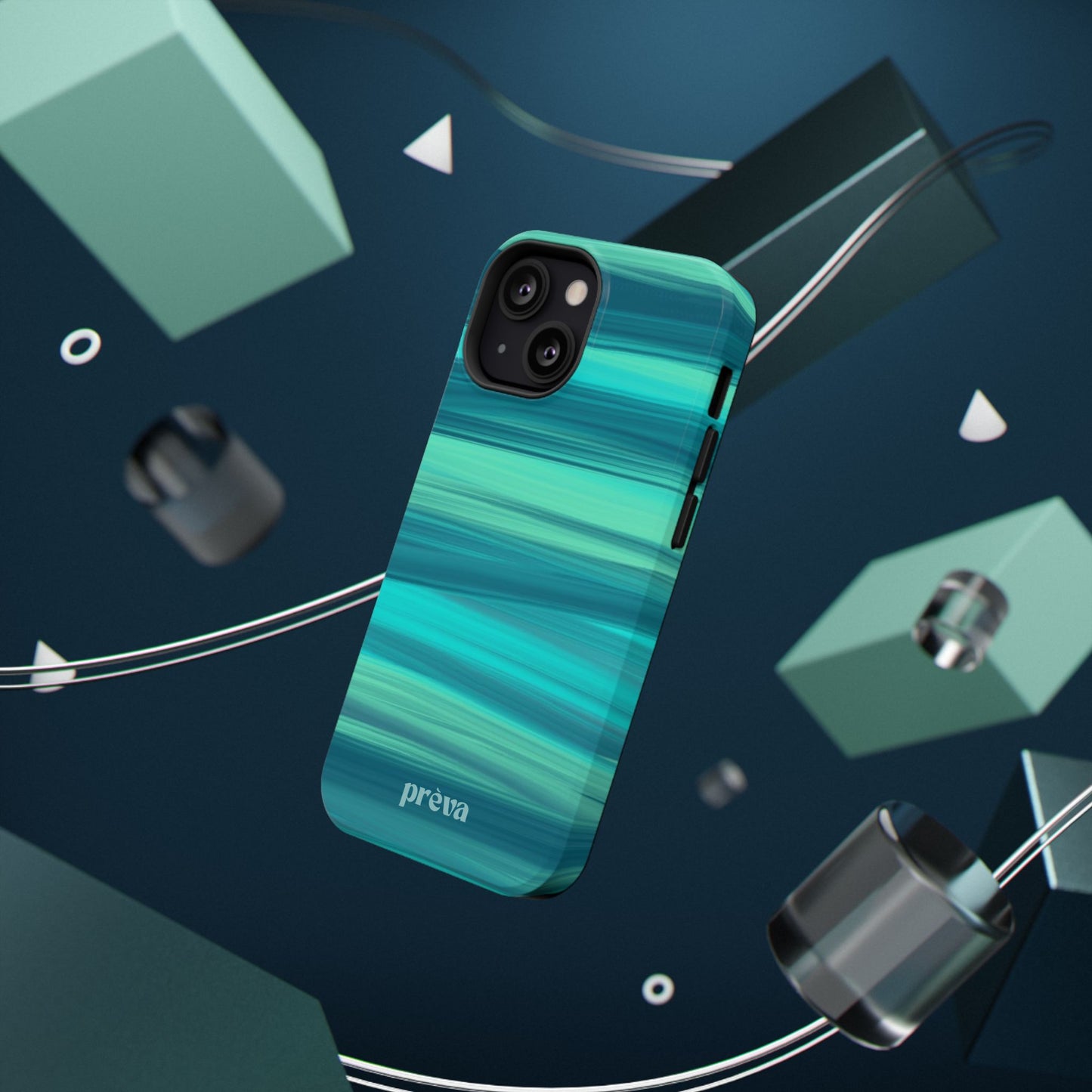 Teal Rift Phone Case