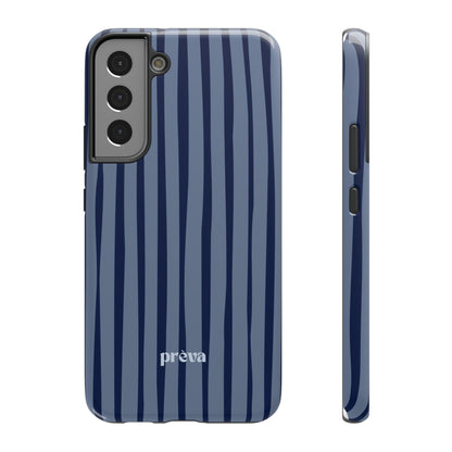 Navy Stripe Phone Case