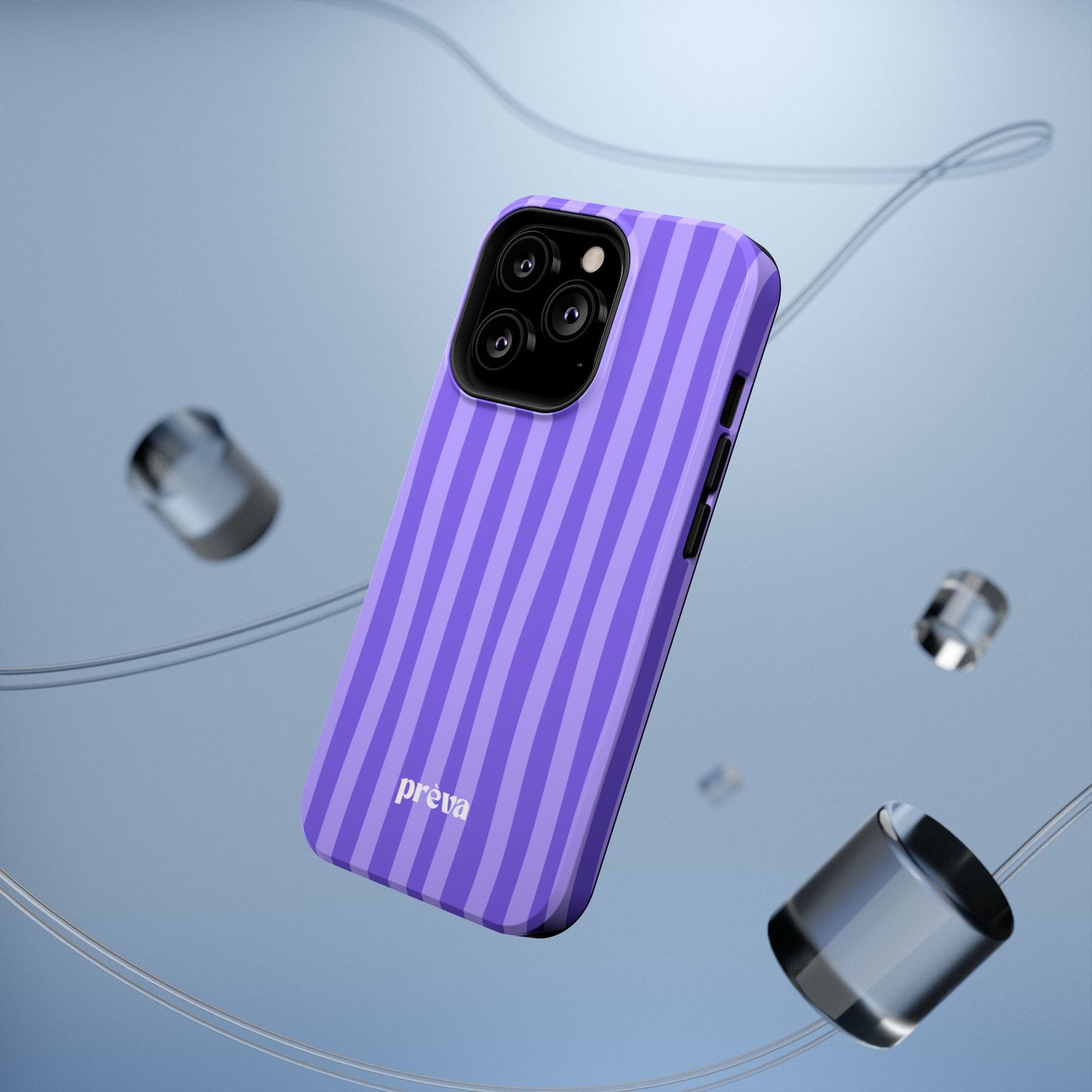 Lavender Stripes Phone Case