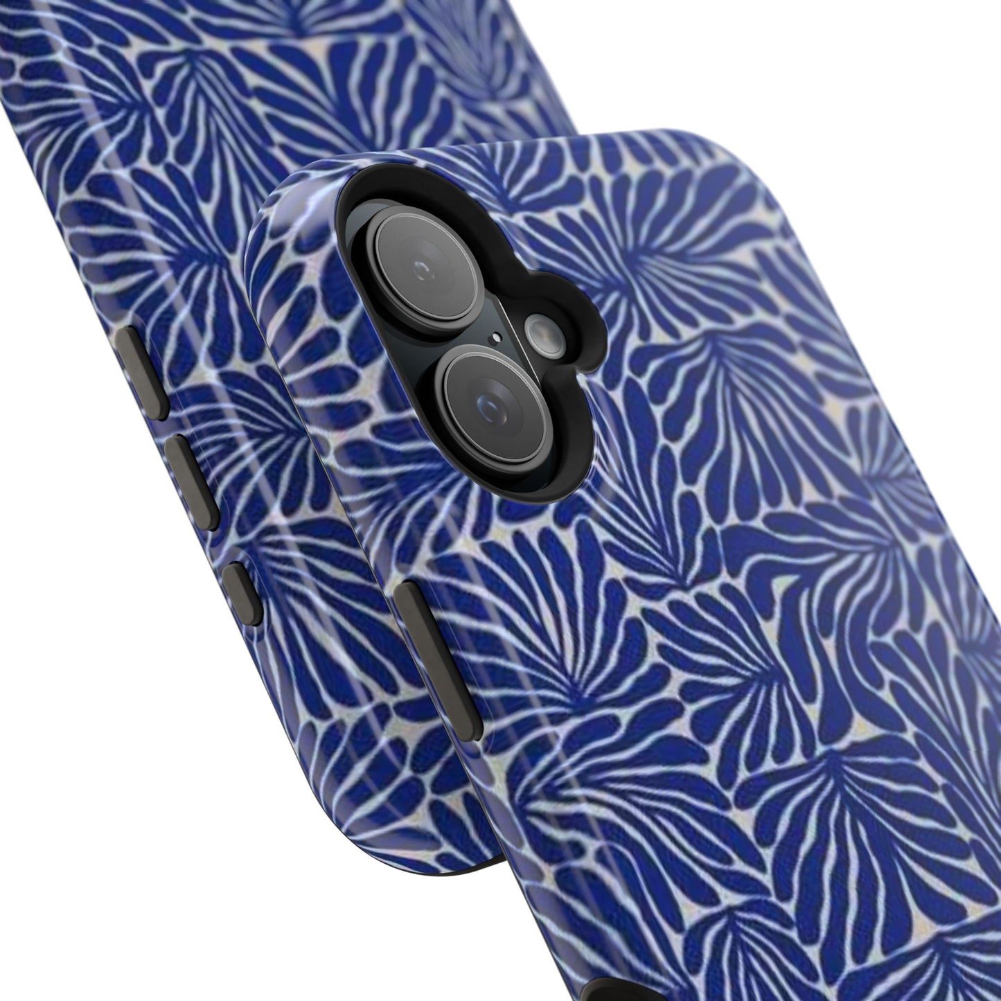 Blue Abstract Greek Phone Case