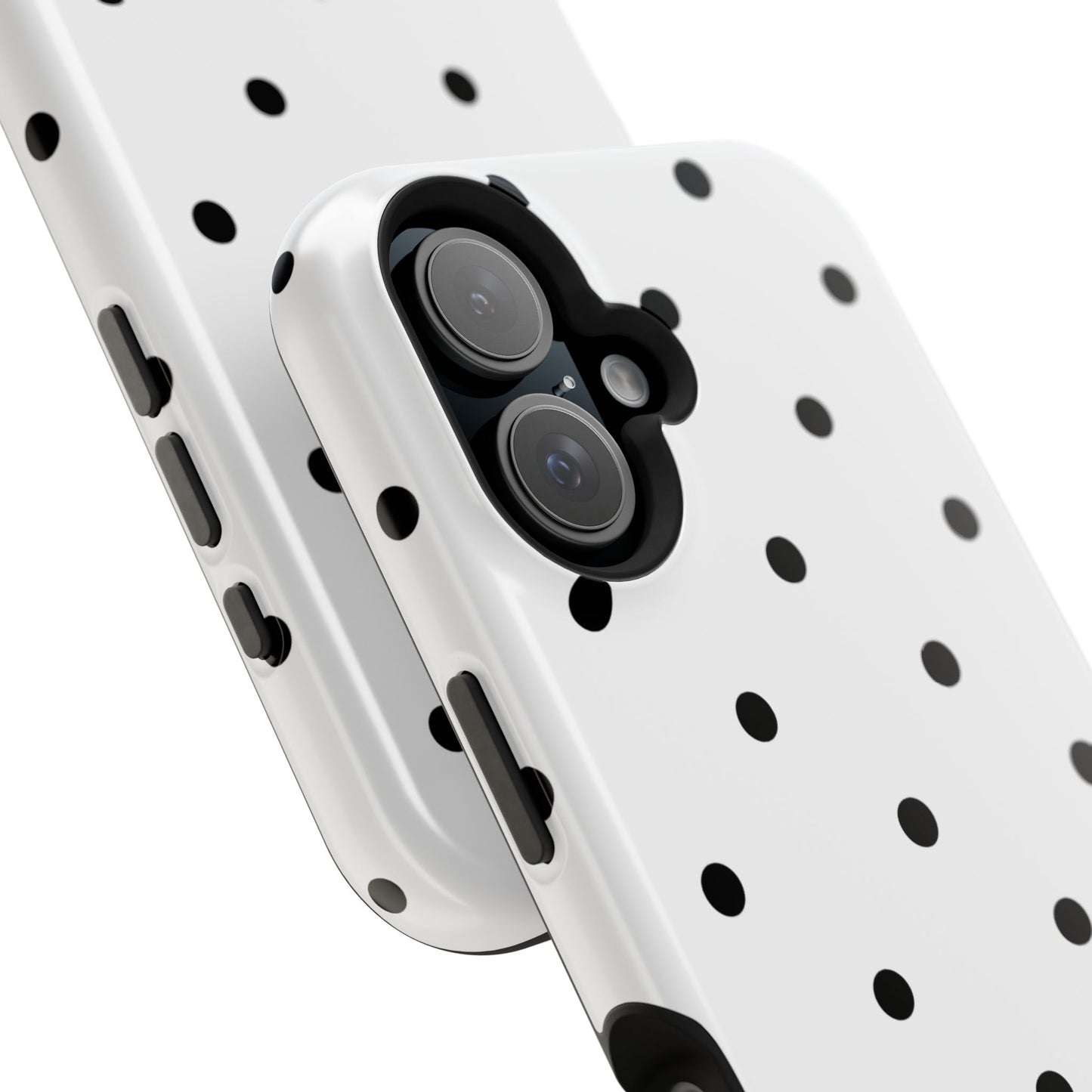 B&W polka dots Phone Case