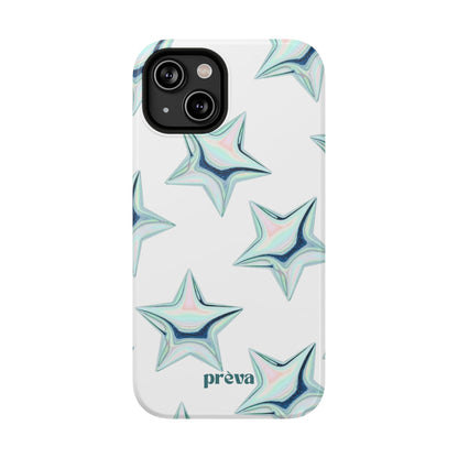 White Starburst Phone Case