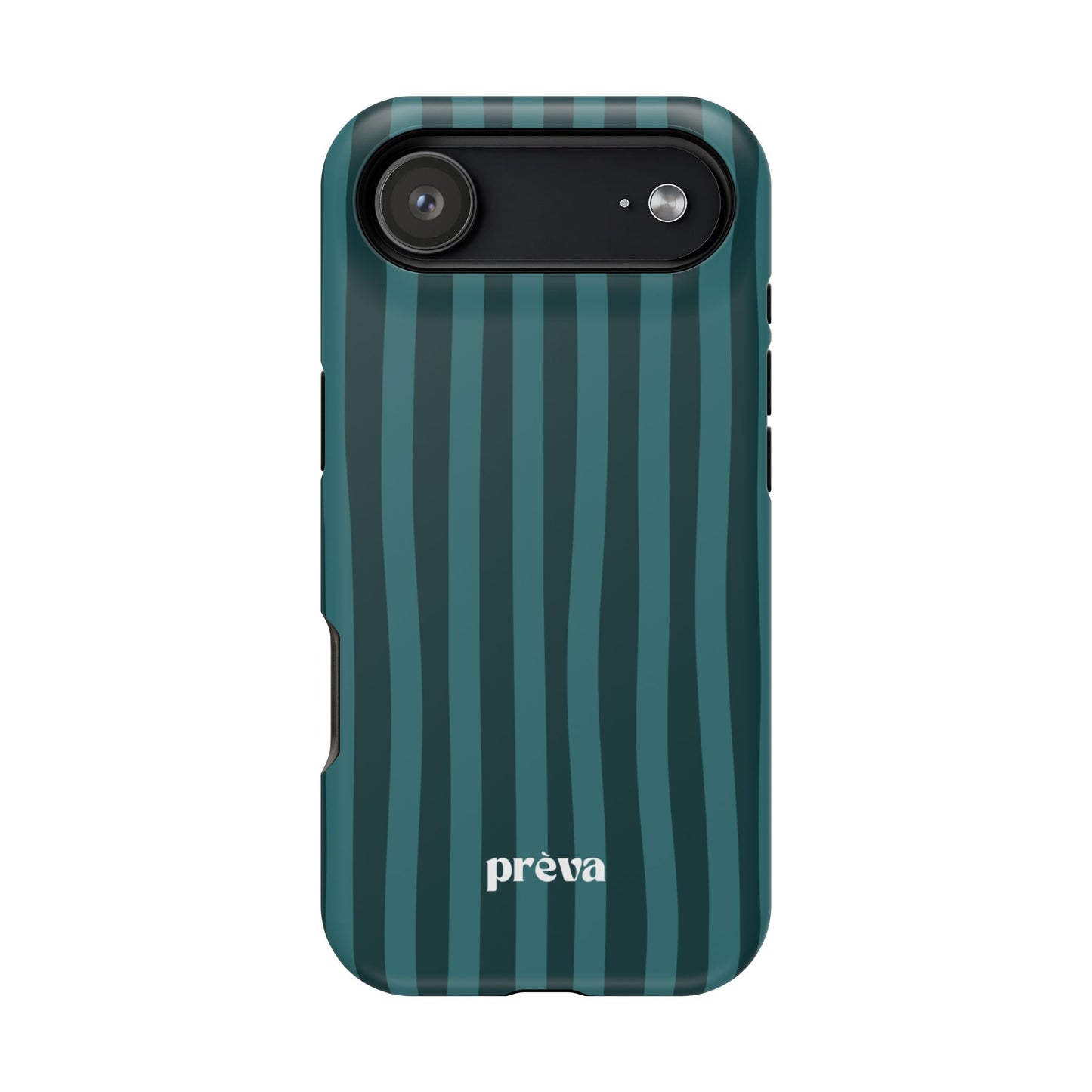 Dark Stripes Turquoise Phone Case