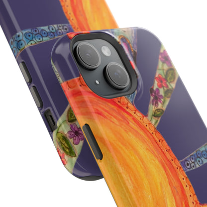 Purple Cancun Sun Phone Case