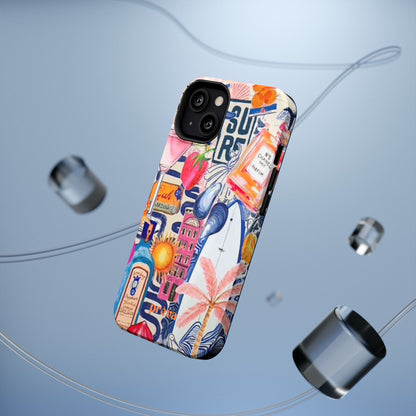 Tropical Beach Collage Phone Case
