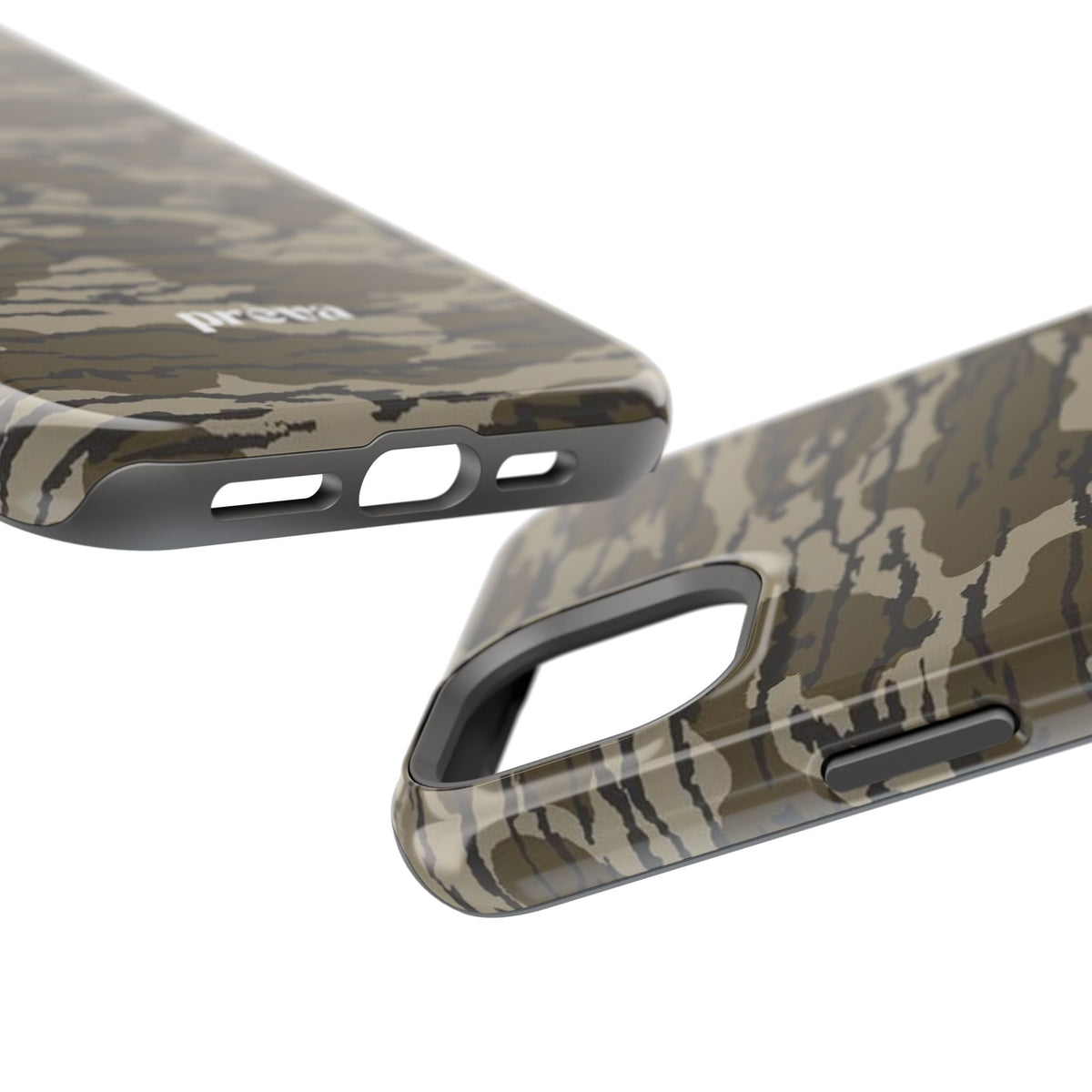 Camo Impact-Resistant Phone Case — Military Green Rugged Protection