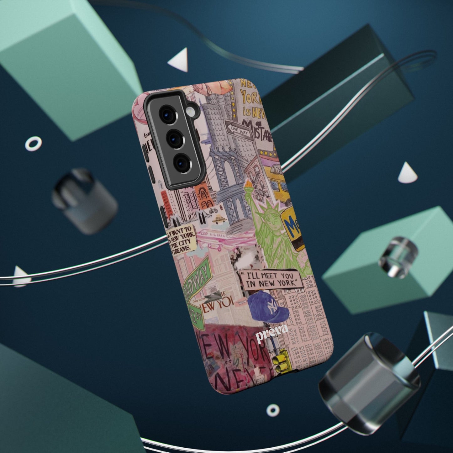 New York Collage Phone Case