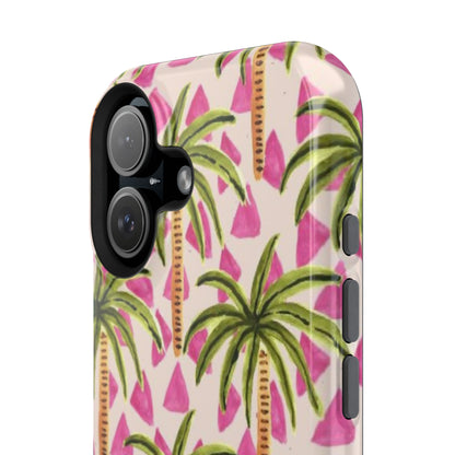 Phone Case — Pink Palm Tree Impact-Resistant Protector