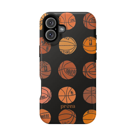 Black Basketball Phone Case