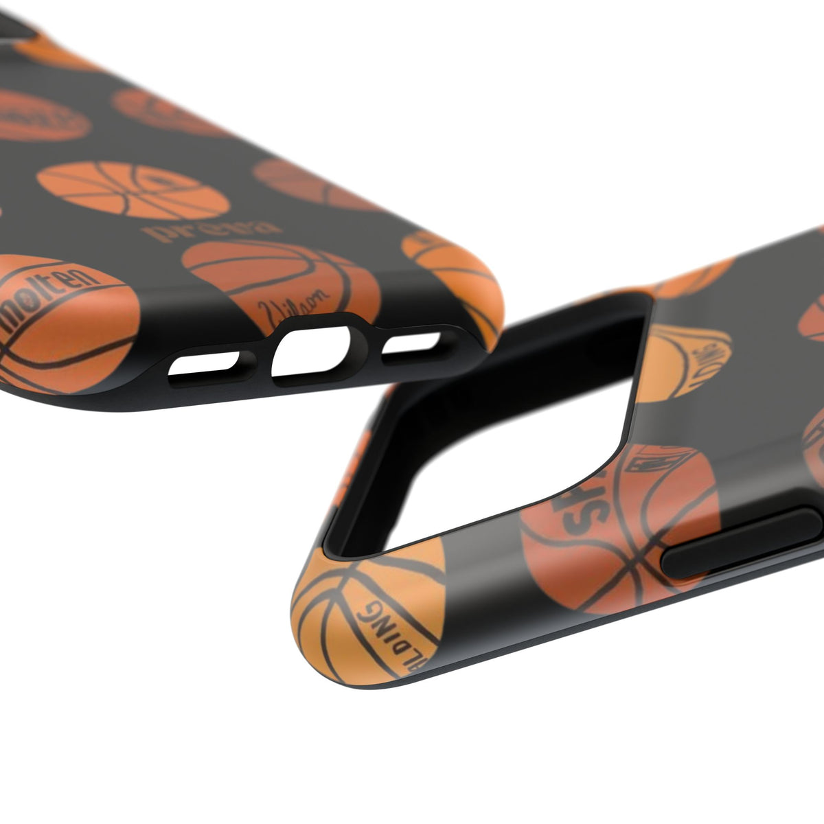 Black Basketball Phone Case