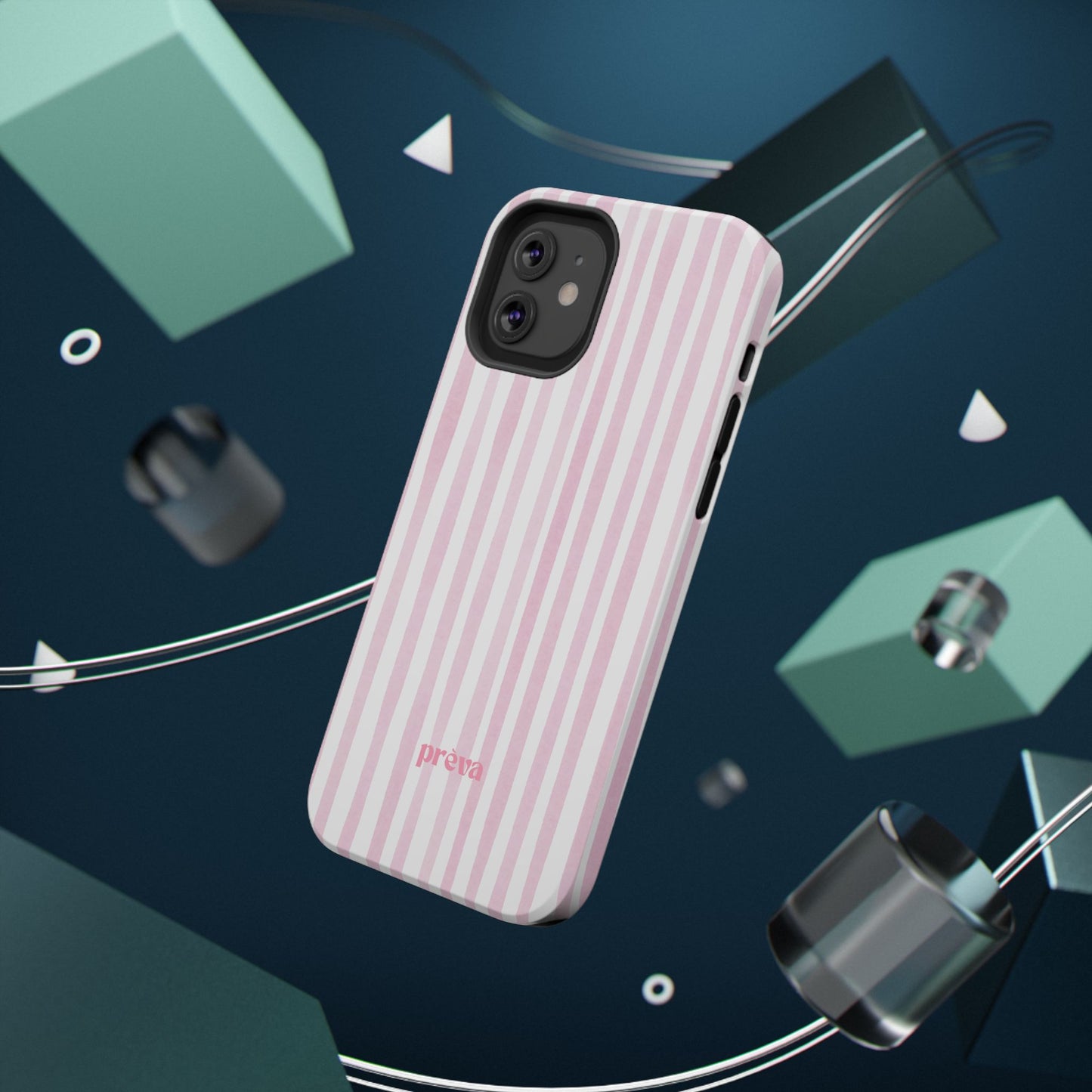Pink Stripe Phone Case