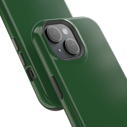 Impact-Resistant Phone Case — Forest Green Slim Armor