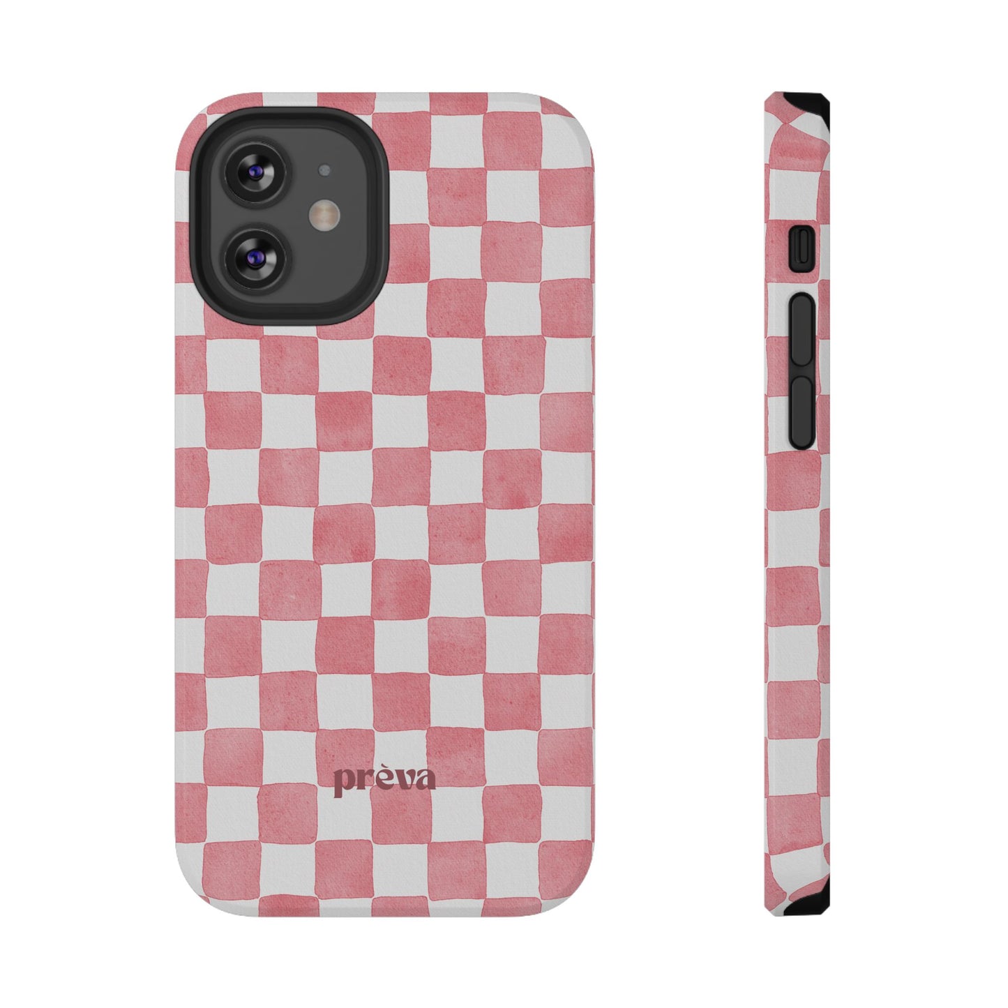 Pink Checkers Phone Case